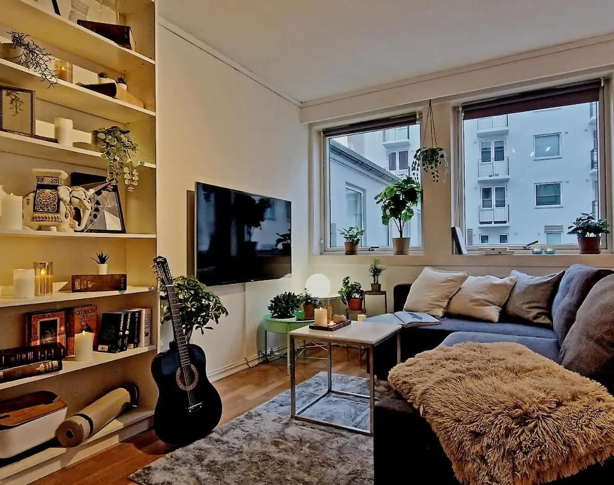 Cozy Condo Near Bryggen Full Kitchen Elevator Bergen